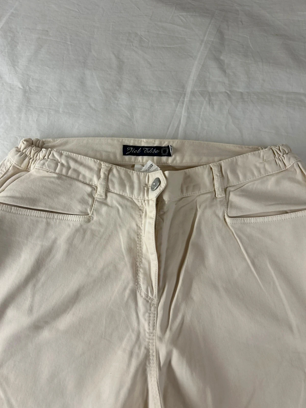 Beige straight cut jiel thée vintage jeans size 42 – photo 3